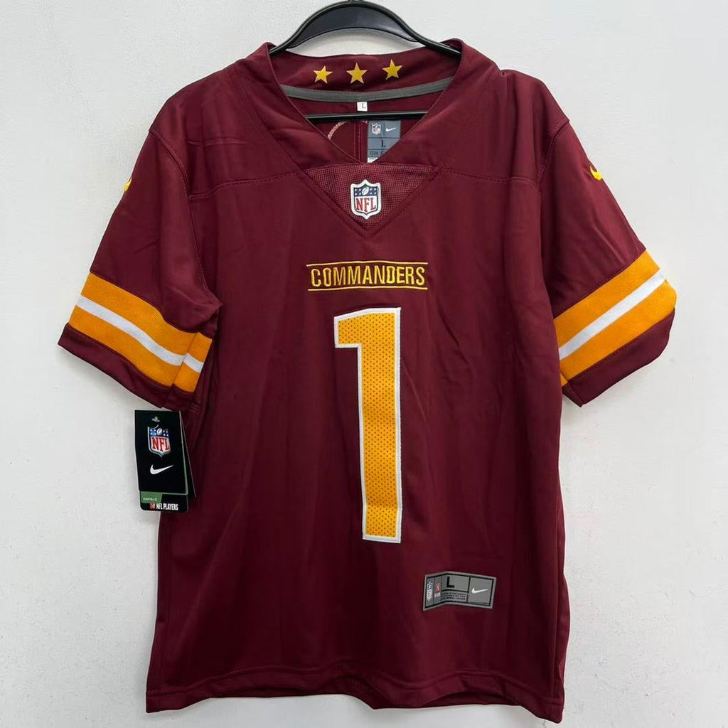 Washington Commanders Any Name & Number customized YOUTH KIDS Official NFL Jersey