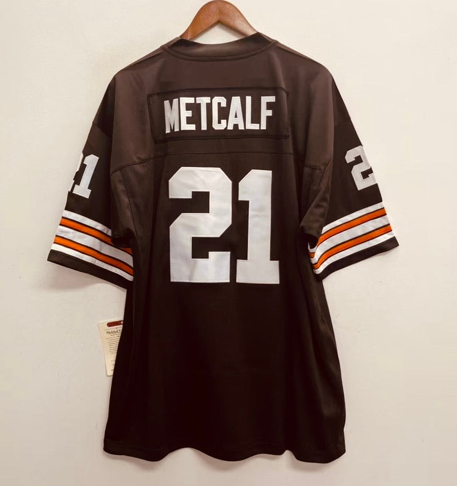 Eric Metcalf Cleveland Browns Official NFL Mitchell & Ness Jersey