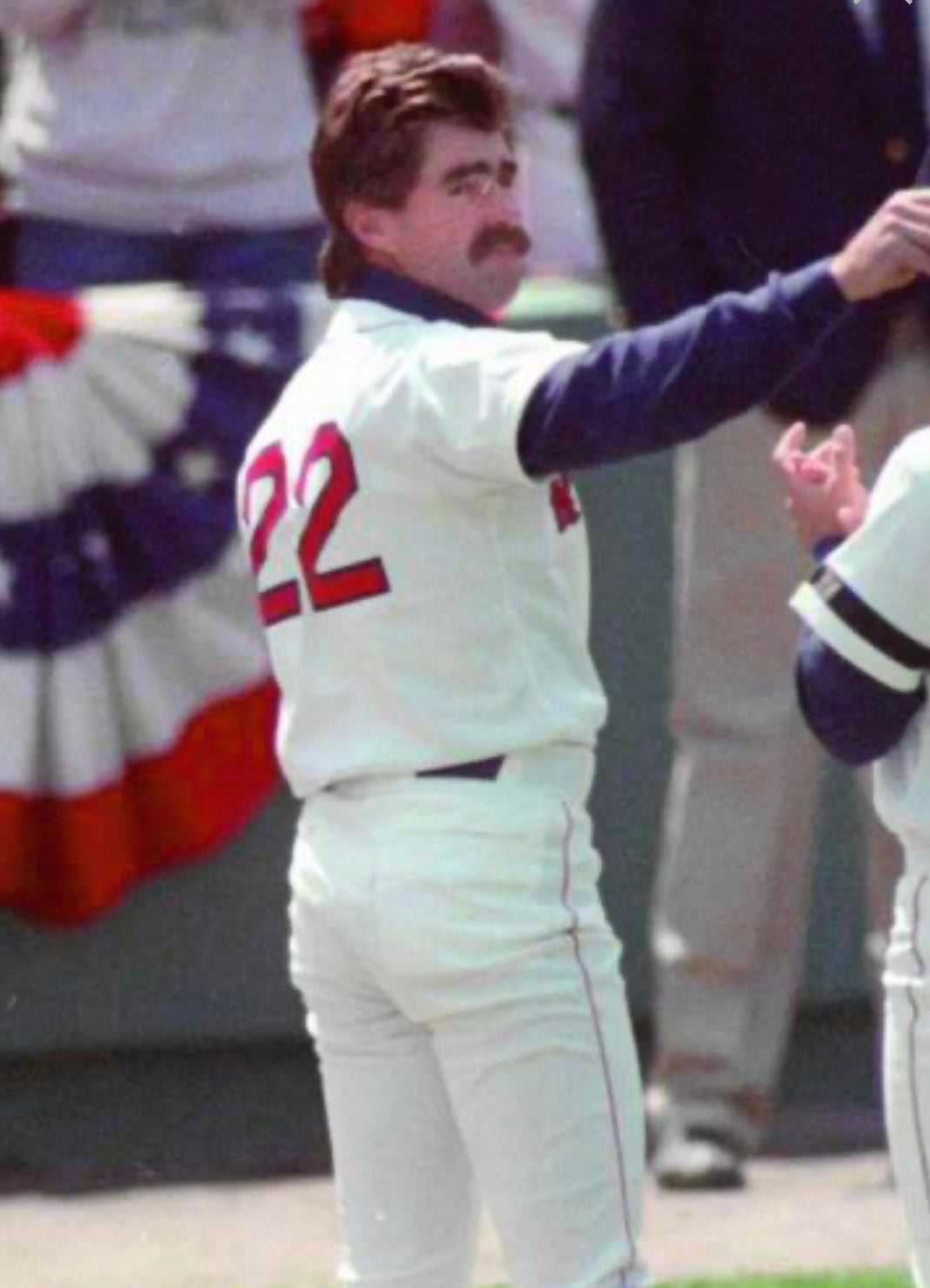 Bill Buckner 1990 Boston Red Sox Official MLB Majestic Jersey Gray