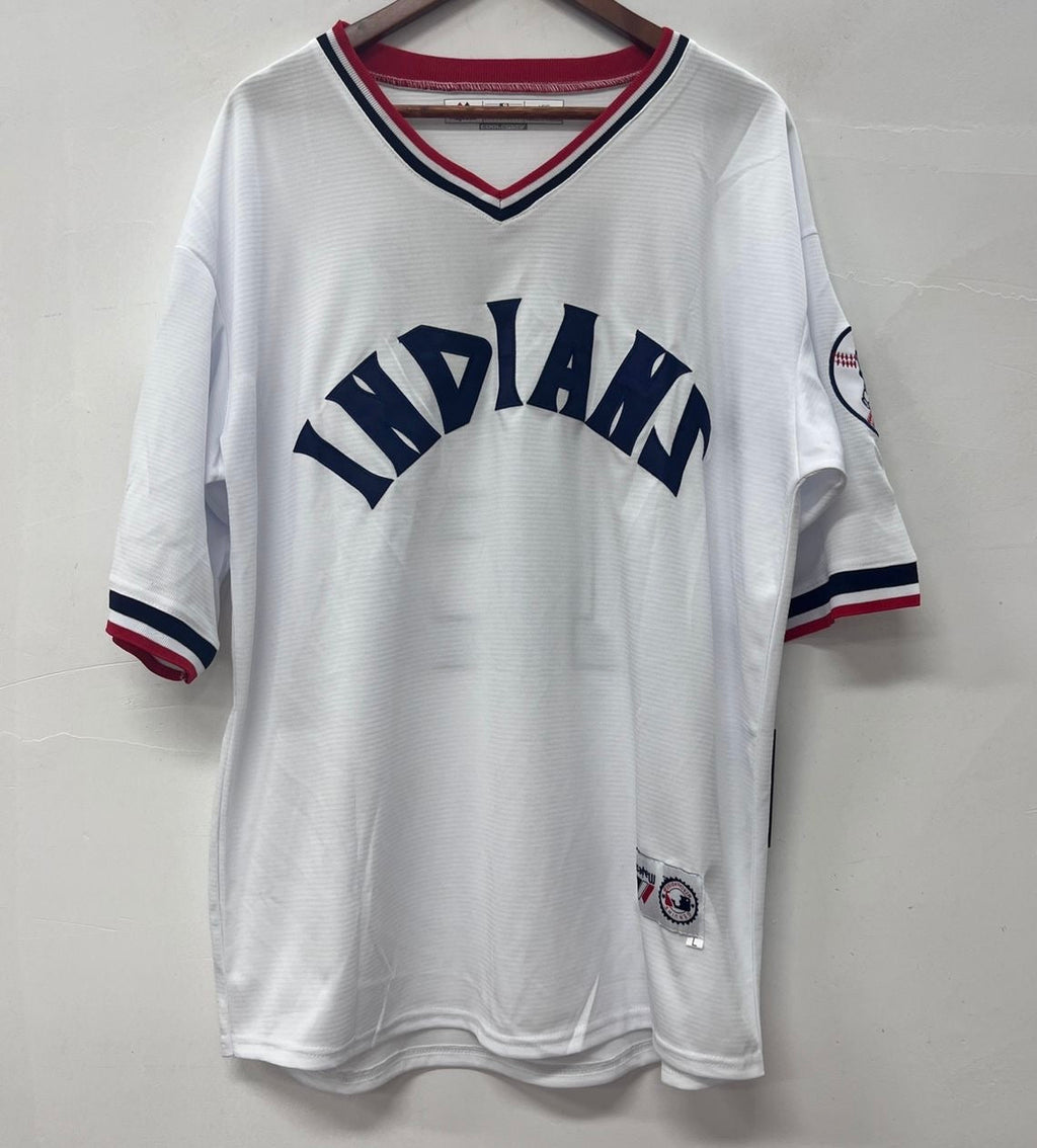 Francisco Lindor Cleveland Indians Official MLB Jersey Majestic