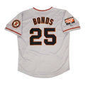 Barry Bonds YOUTH KIDS SAN FRANCISCO Giants Official MLB Majestic Jersey gray