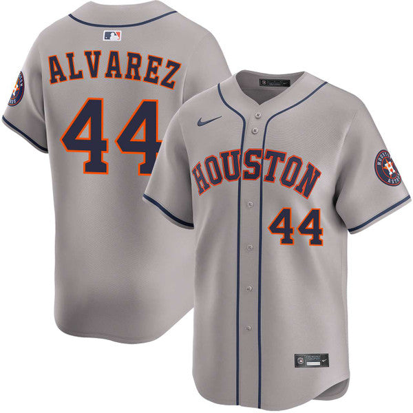Yordan Alvarez YOUTH KIDS Houston Astros Official MLB Nike Jersey gray