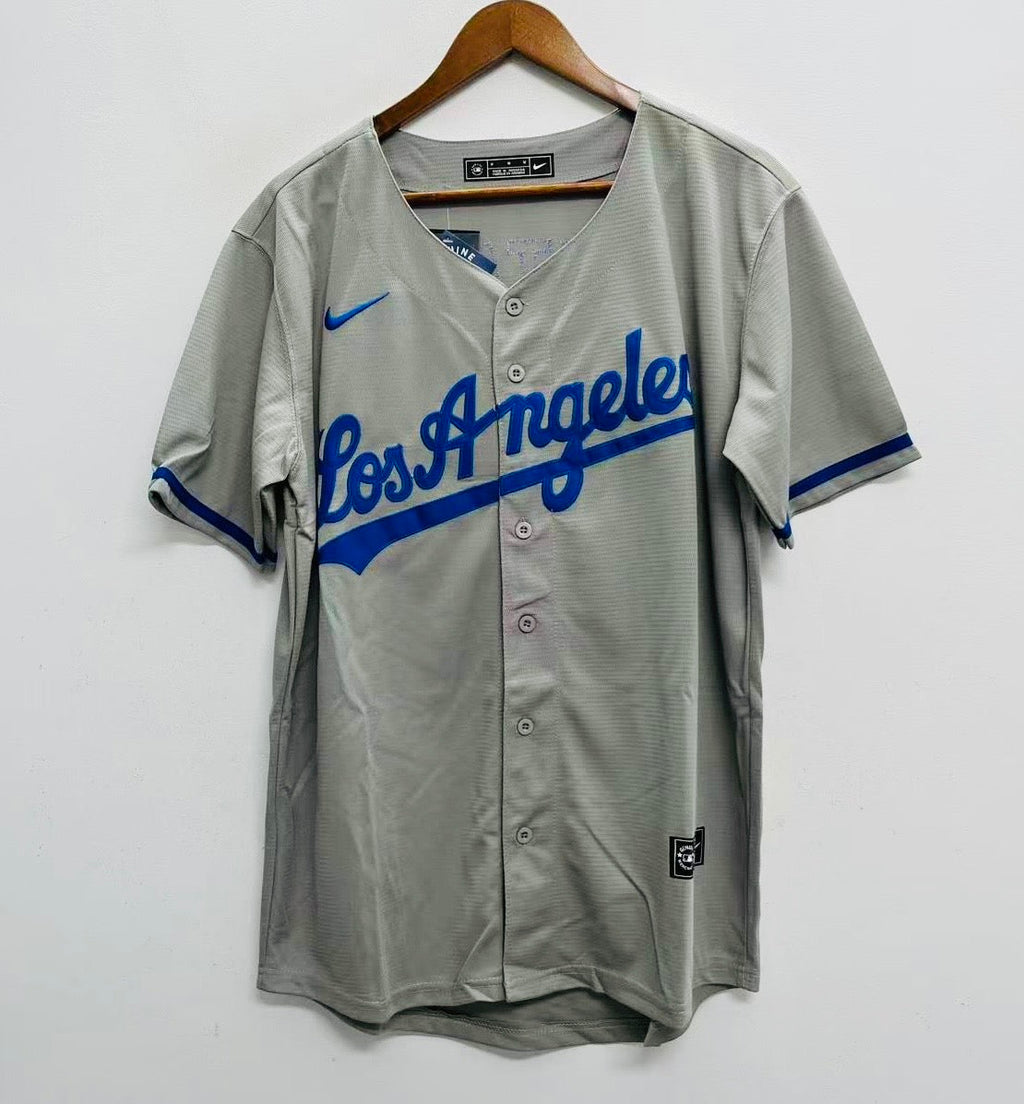 Shohei Ohtani Los Angeles Dodgers YOUTH Official MLB Nike Jersey gray