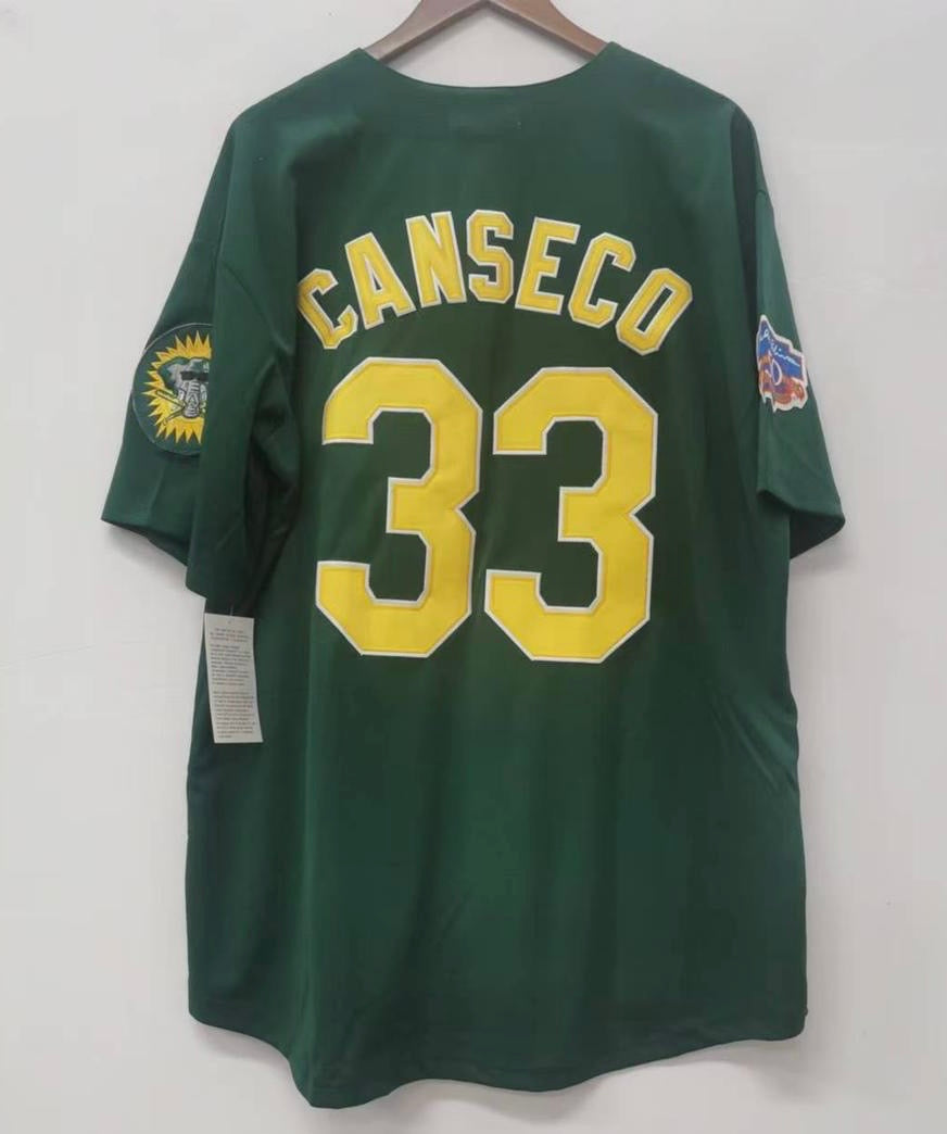 Jose Canseco 1997 Oakland A’s Athletics Official MLB Jersey