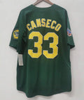 Jose Canseco 1997 Oakland A’s Athletics Official MLB Jersey