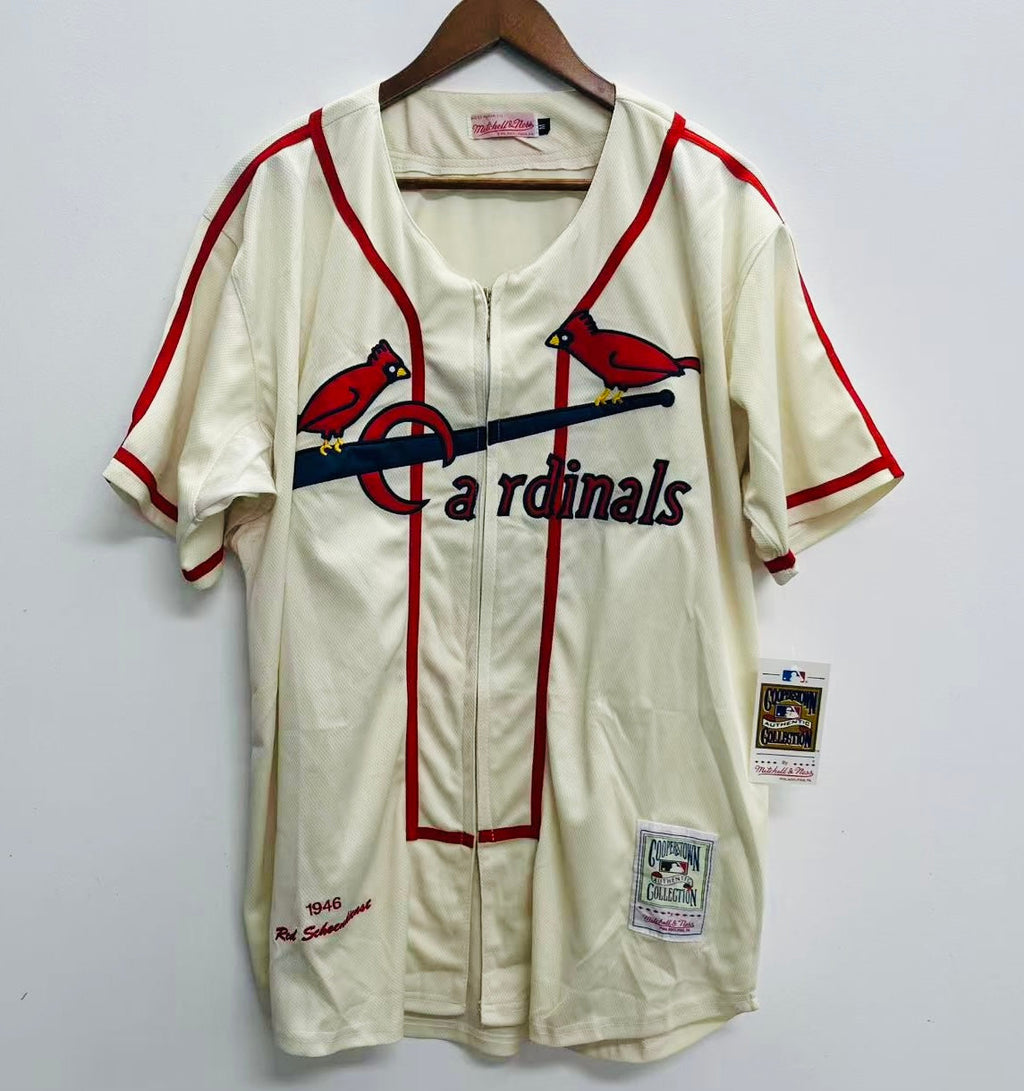 Red Schoendienst St. Louis Cardinals Jersey 1946 Mitchell & Ness