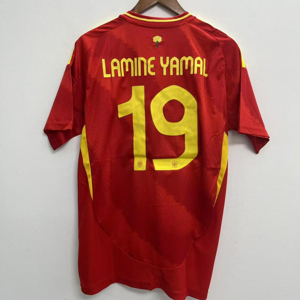 Lamine Yamal #19 Nike Spain España Soccer Futbol Jersey