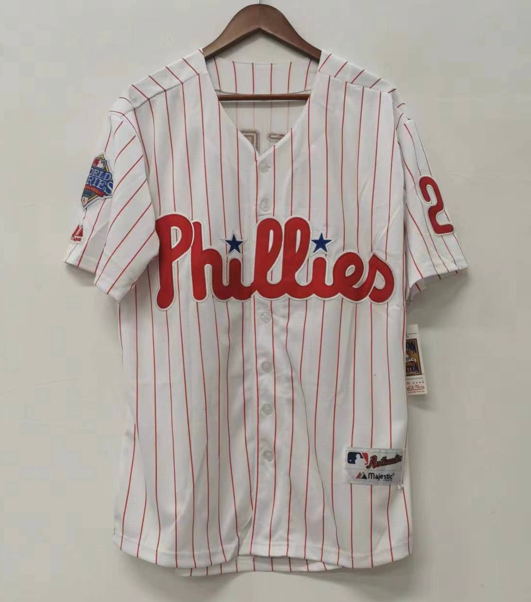 Jayson Werth Philadelphia Phillies 2008 World Series Jersey