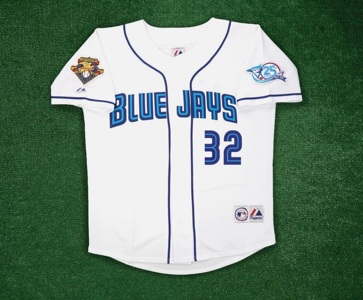 Roy Halladay YOUTH KIDS Toronto Blue Jays Official MLB  Jersey Majestic white