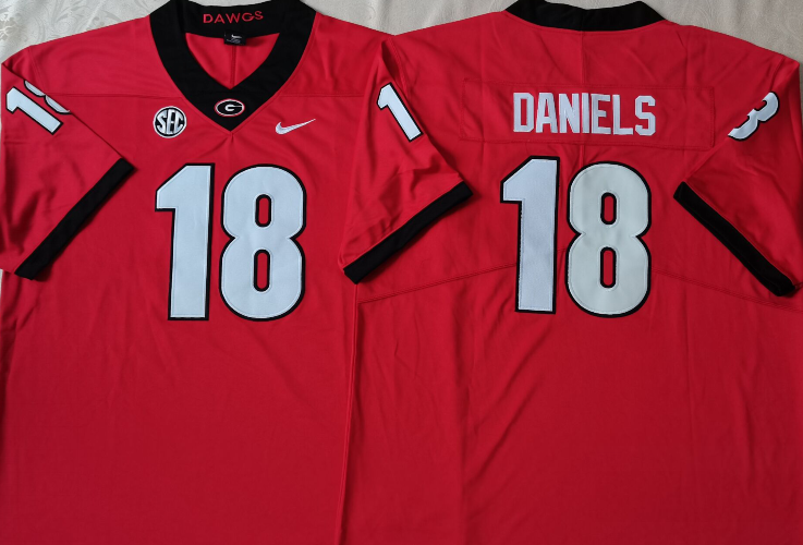 JT Daniels Georgia Bulldogs Jersey Nike red