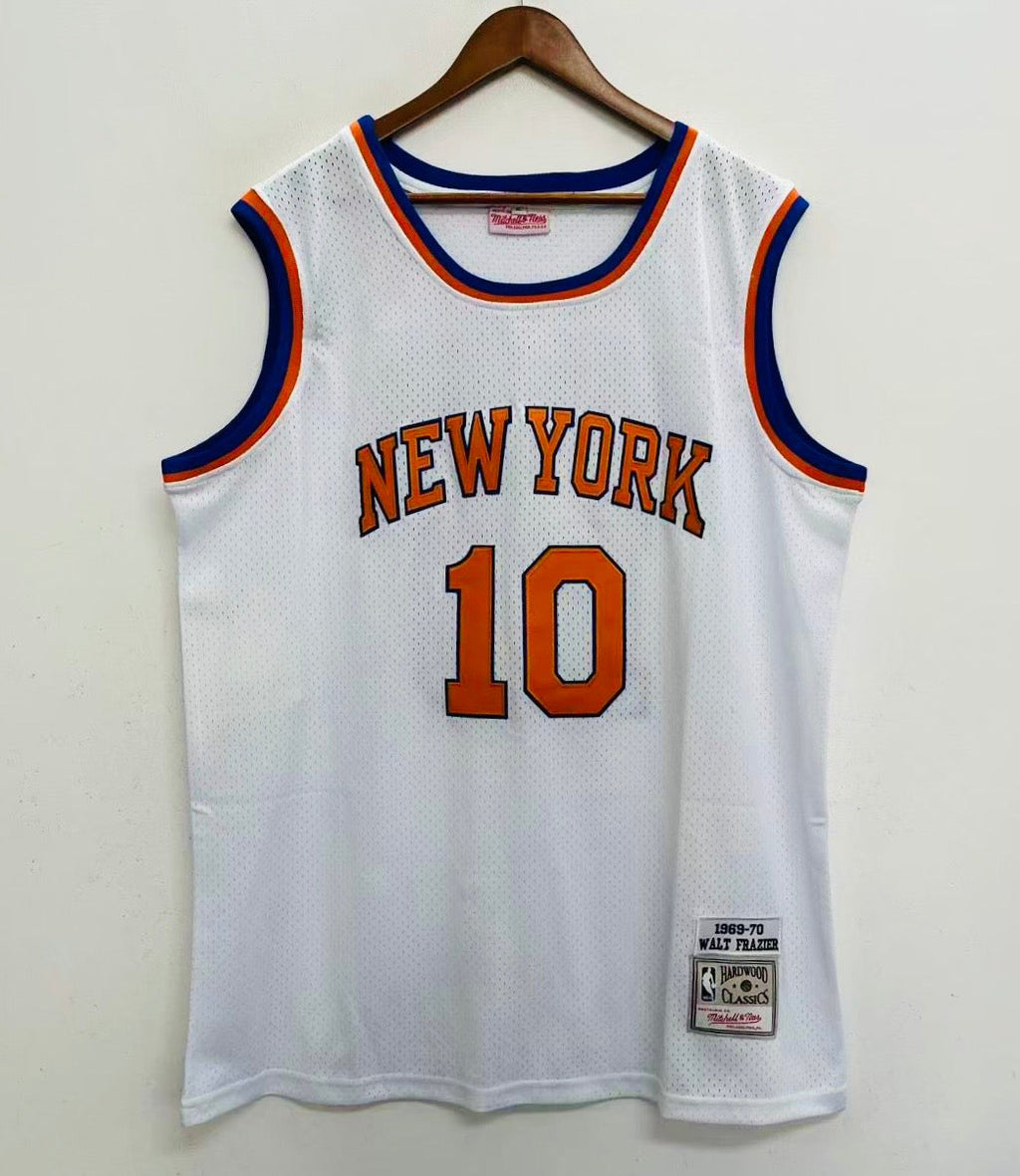 Walt Clyde Frazier New York Knicks Official NBA Mitchell & Ness Jersey