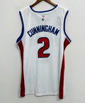 Cade Cunningham Detroit Pistons Official NBA Nike Jersey white