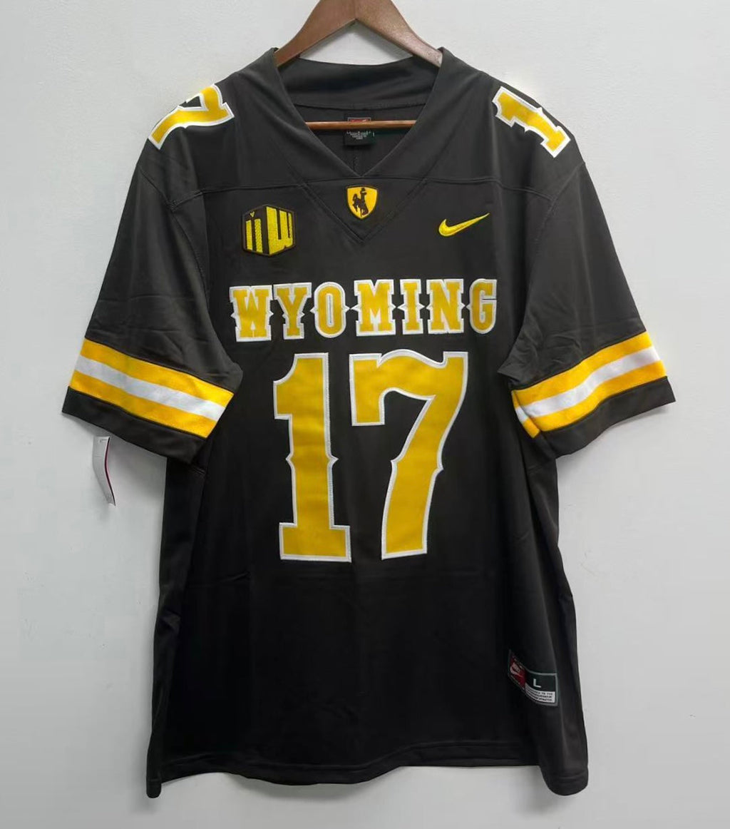 Josh Allen Wyoming Cowboys Official NCAA Nike Jersey