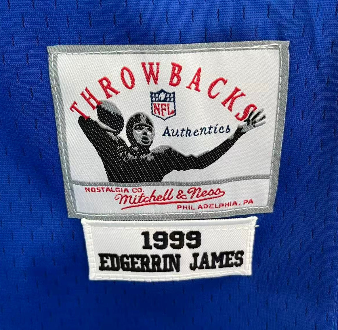 Edgerrin James Indianapolis Colts Official NFL Mitchell & Ness jersey