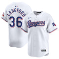 Wyatt Langford YOUTH KIDS Texas Rangers Official MLB Nike Jersey White