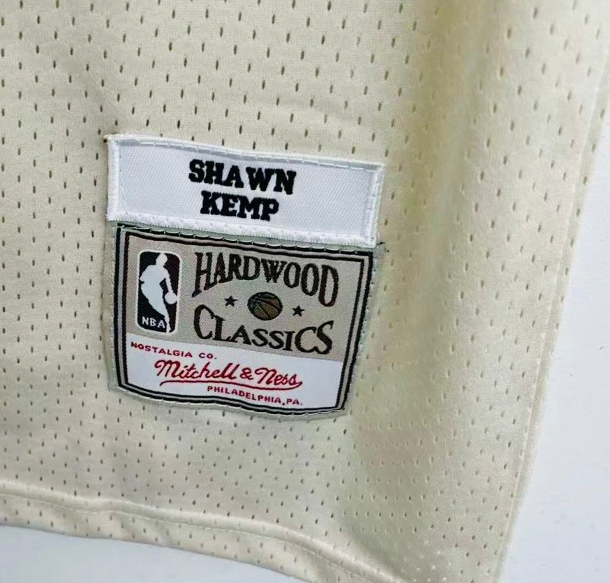 Shawn Kemp Seattle SuperSonics Official NBA Mitchell & Ness Jersey
