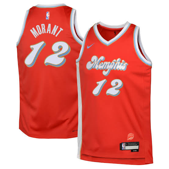 JA Morant Memphis Grizzlies NBA official Nike  Jersey