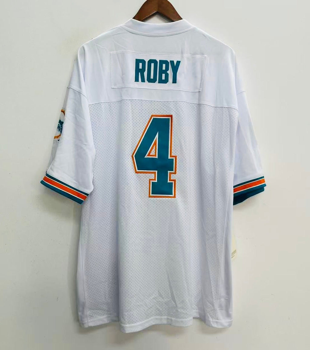 Reggie Roby Miami Dolphins Official NFL Mitchell & Ness Jersey