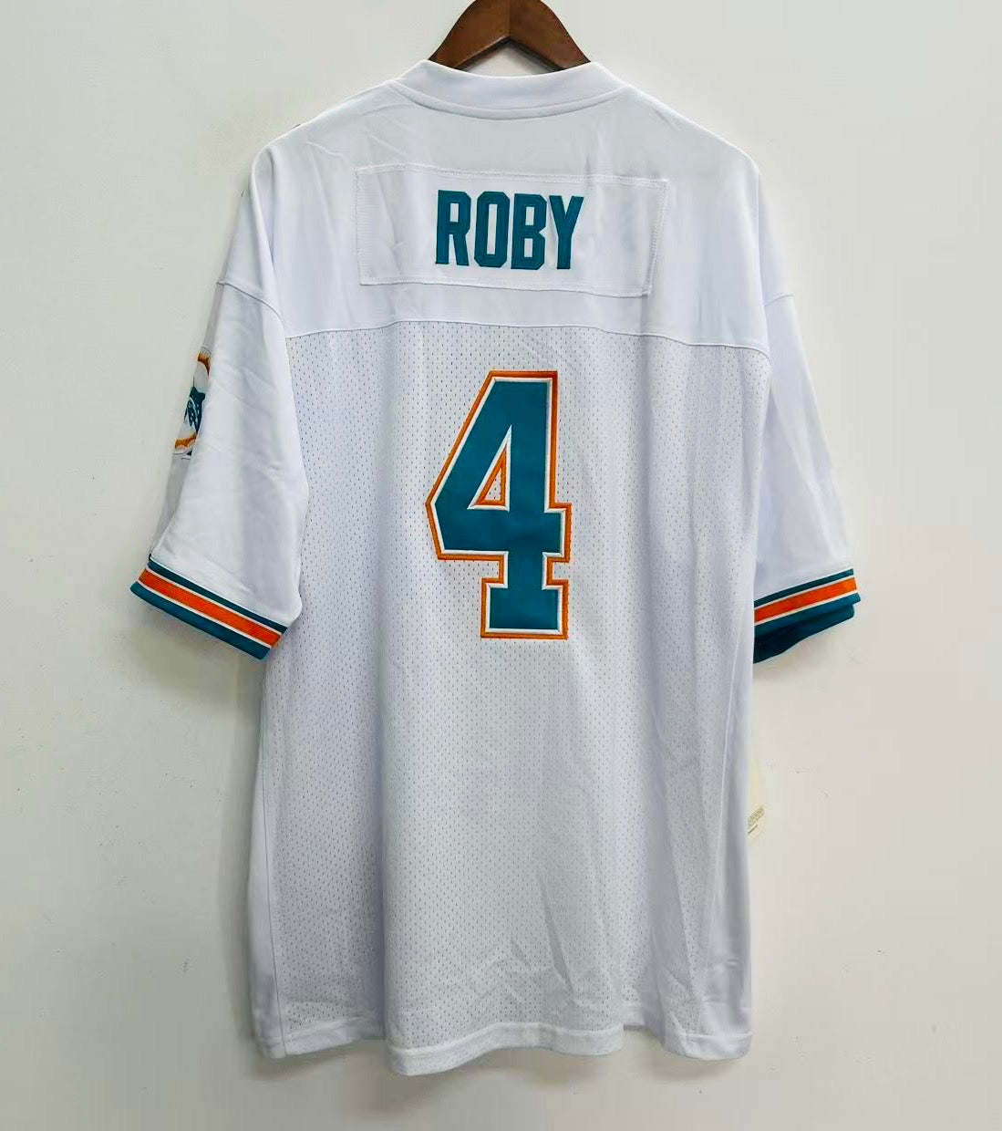 Reggie Roby Miami Dolphins Official NFL Mitchell & Ness Jersey