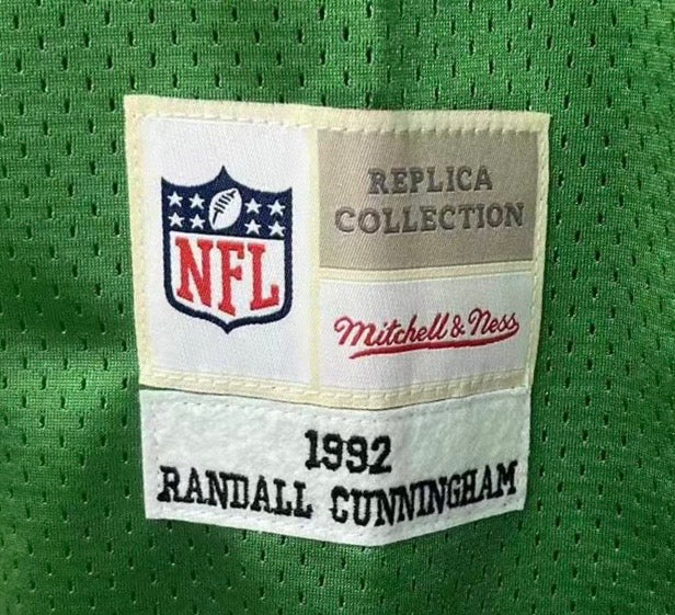 Randall Cunningham 1992 Philadelphia Eagles Mitchell & Ness Jersey