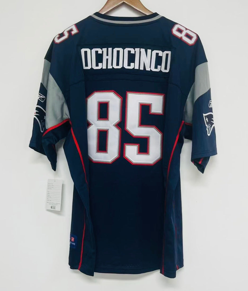 Chad Ochocinco New England Patriots Official NFL Reebok jersey