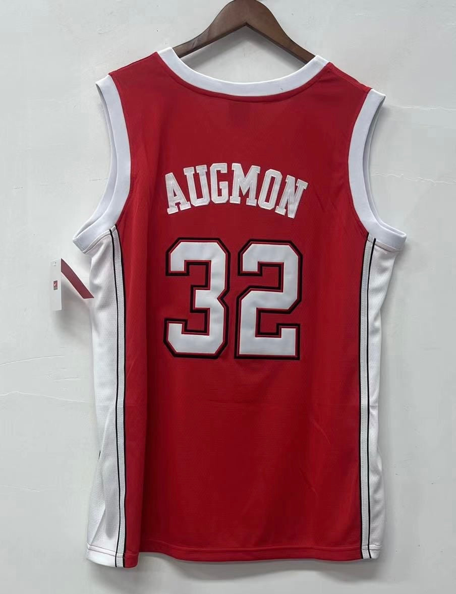 Stacey Augmon UNLV Runnin Rebels Jersey red Nike