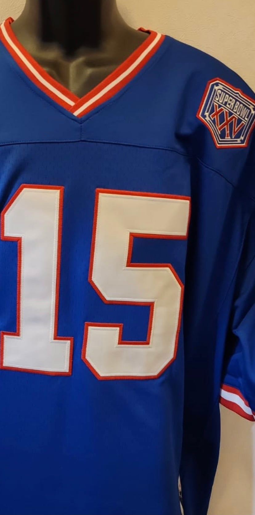 Jeff Hostetler Official NFL New York Giants Super Bowl Jersey