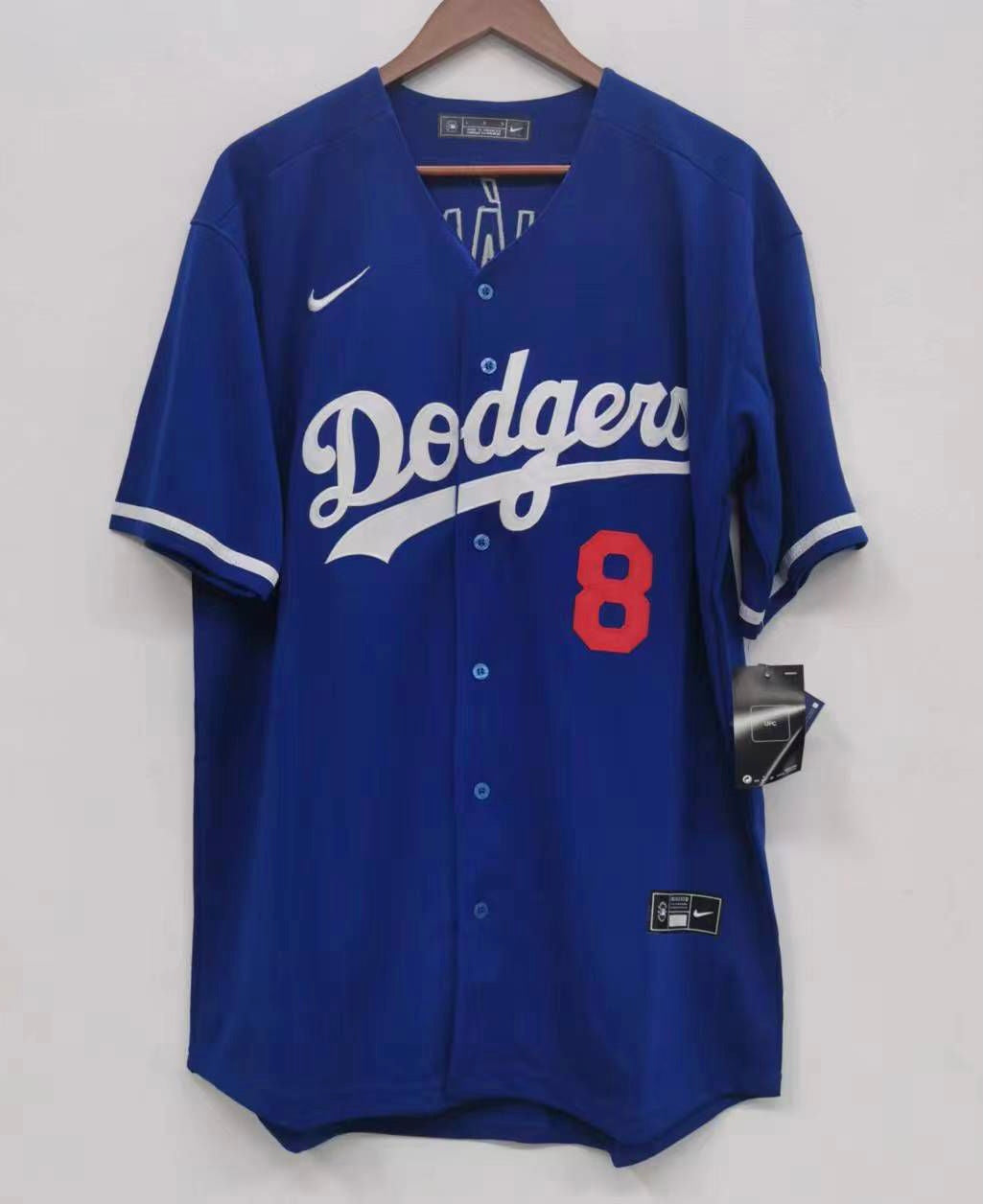 Kike Enrique Hernandez Los Angeles Dodgers Official MLB Nike Jersey blue