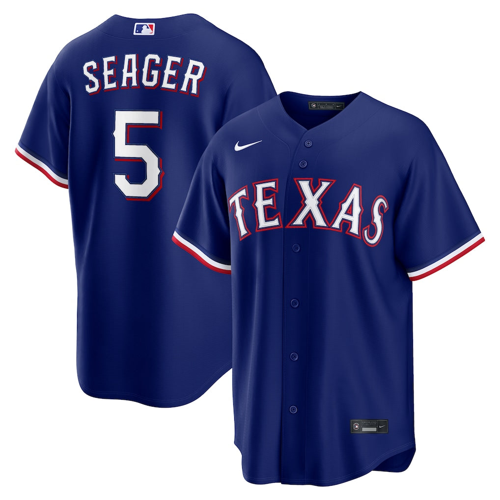 Any Name and Number Texas Rangers customized YOUTH KIDS Official MLB Nike jersey blue