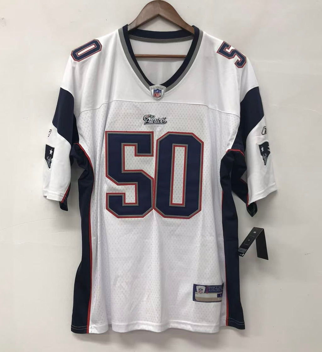 Mike Vrabel New England Patriots Reebok Jersey white
