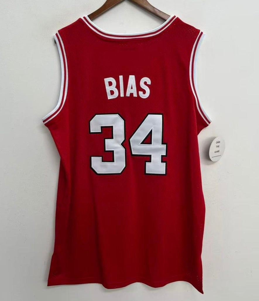 Len Bias Maryland Terrapins Classic Authentics jersey