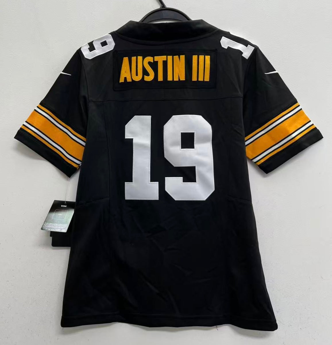 Calvin Austin III Youth Kids Pittsburgh Steelers Official NFL Nike Jersey retro