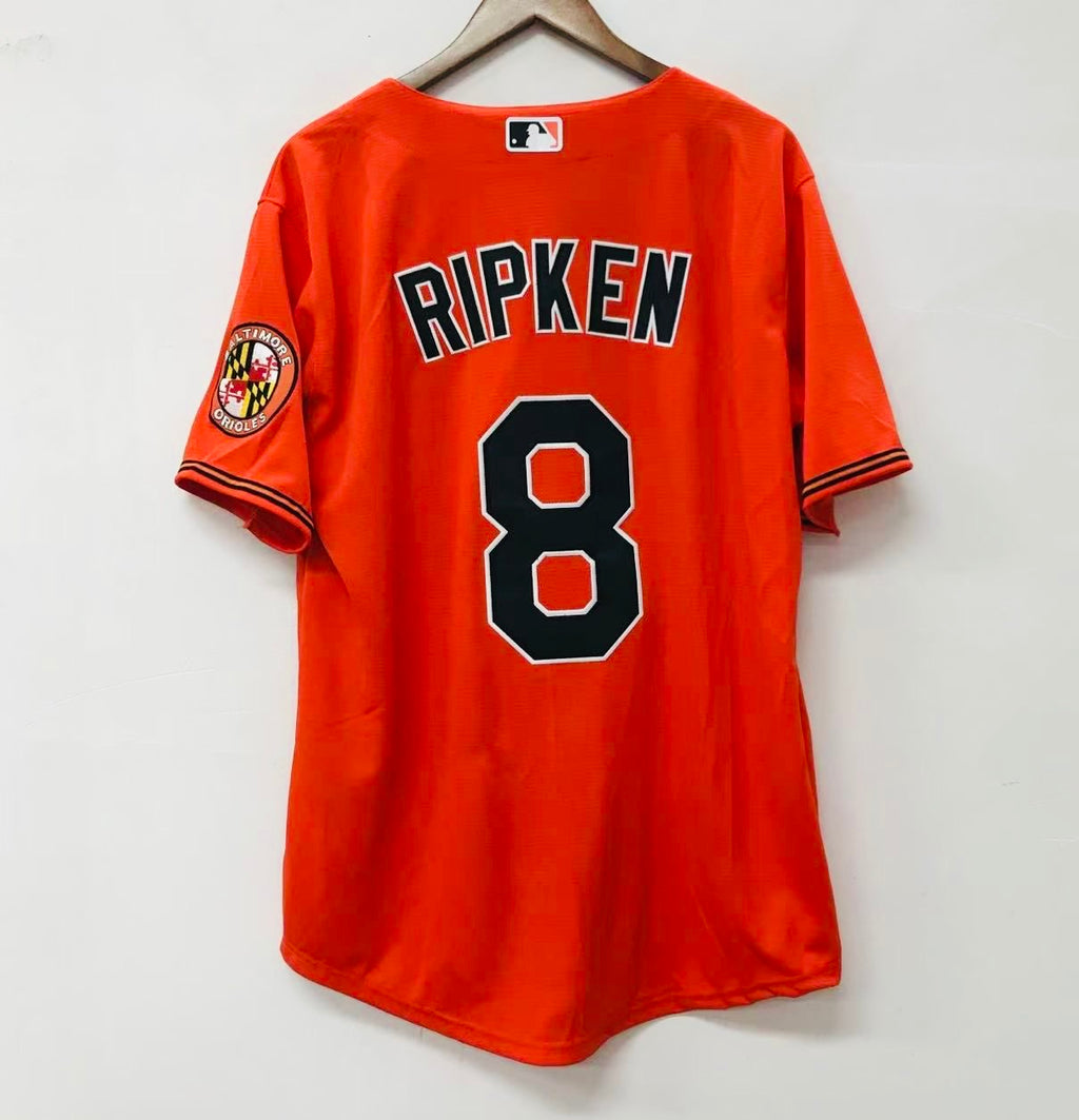 Cal Ripken Jr. Baltimore Orioles Official MLB Nike Jersey Orange