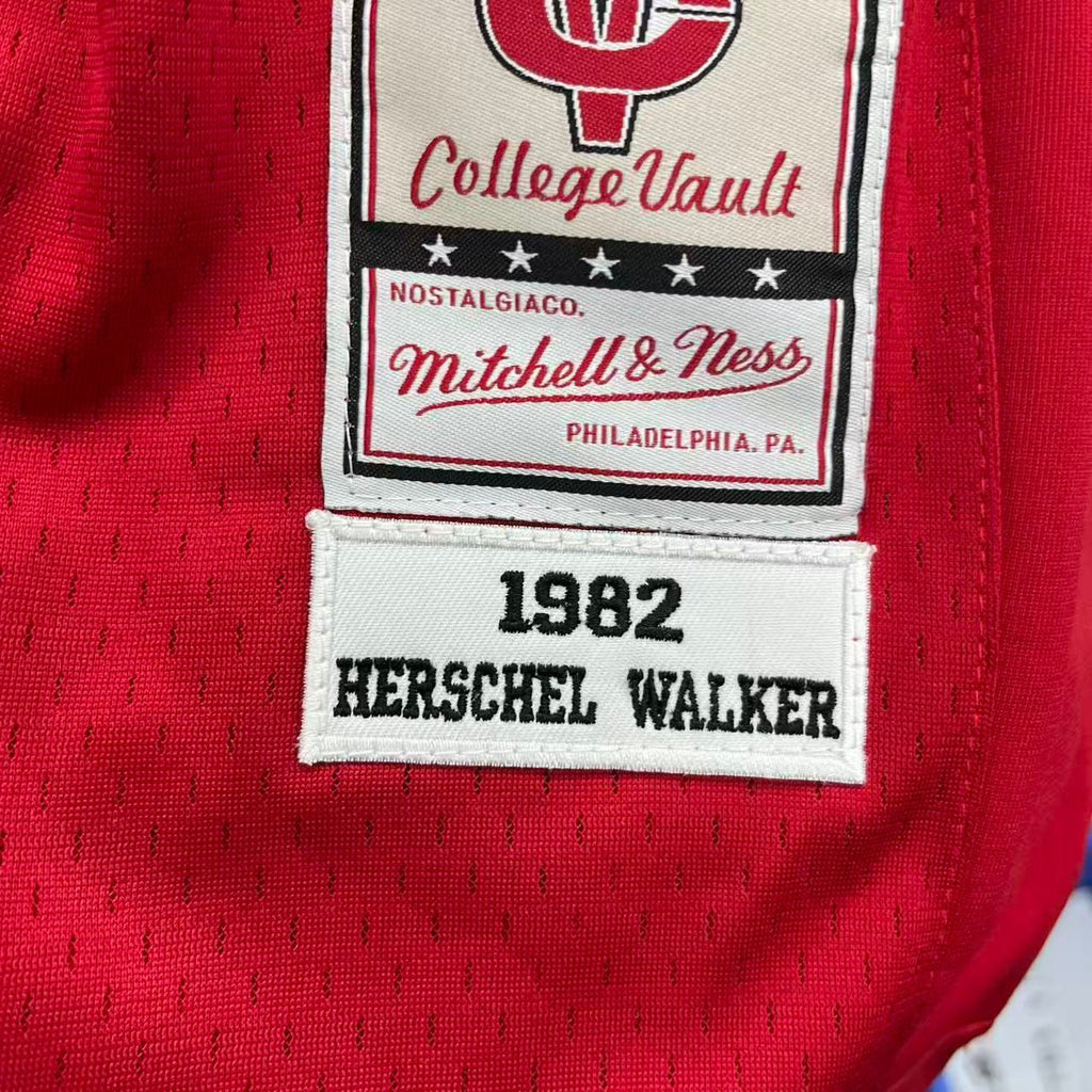 Herschel Walker Georgia Bulldogs Official NCAA Mitchell & Ness Jersey