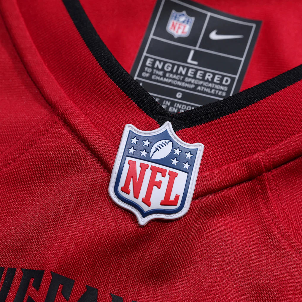 Emeka Egbuka Tampa Bay Buccaneers Official NFL Nike Jersey Red