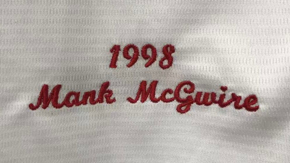 Mark McGwire St. Louis Cardinals Official MLB Jersey  Mitchell & Ness