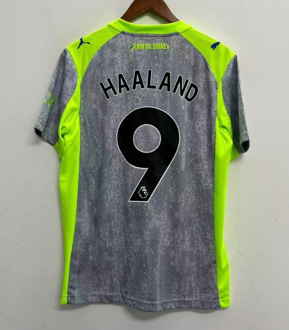 Erling Haaland Manchester City Puma Adult sizes 2025/26 Third Replica Jersey - Green/Neon Green