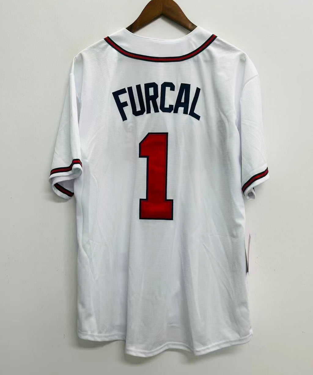 Rafael Furcal Atlanta Braves Official MLB Jersey Majestic