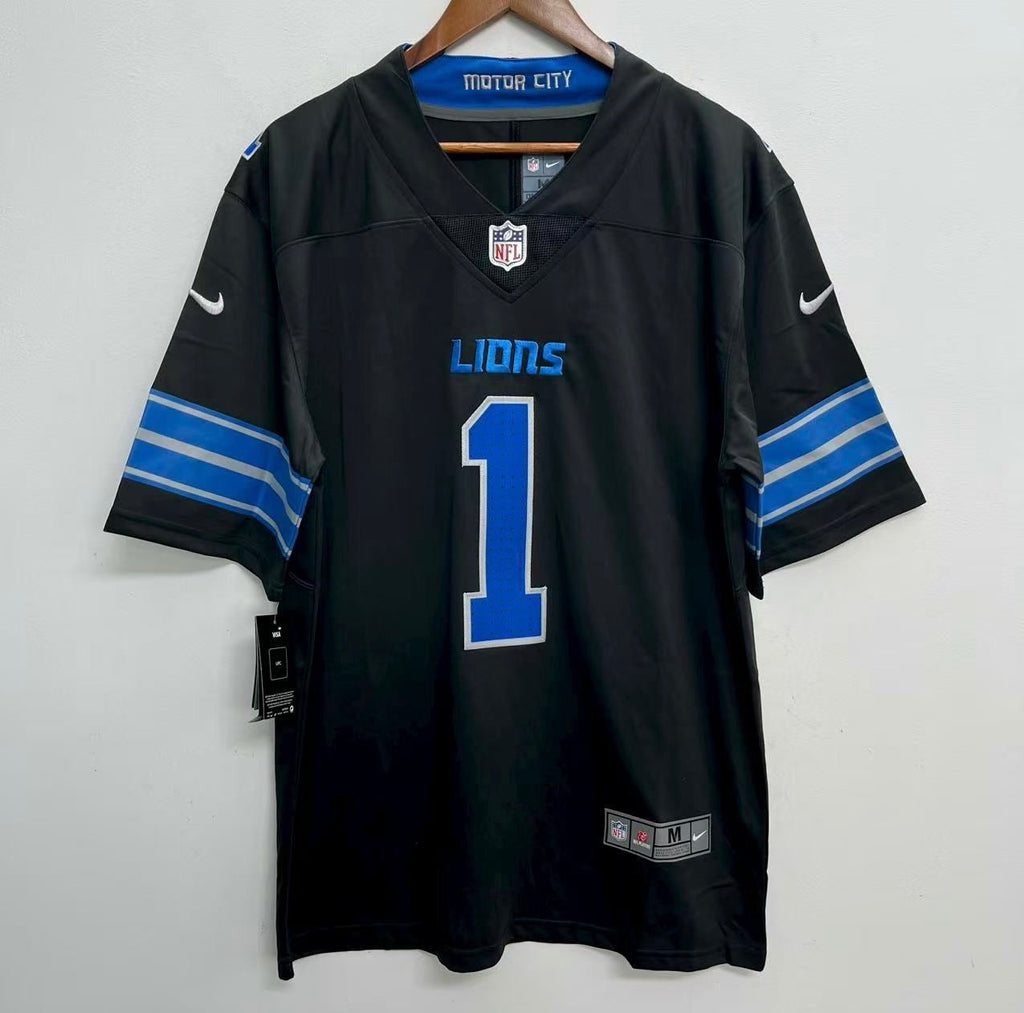 Jameson Williams Detroit Lions Official NFL Nike Jersey