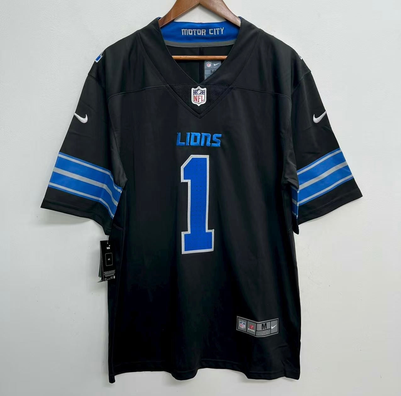 Jameson Williams Detroit Lions Official NFL Nike Jersey
