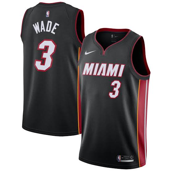 Dwyane Wade Miami Heat Official NBA Nike Jersey