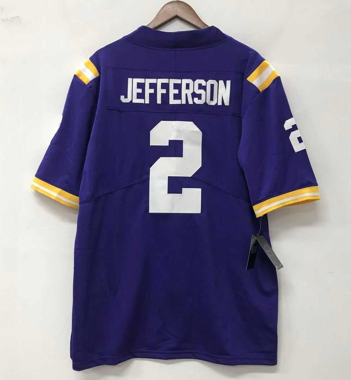 Justin Jefferson LSU Tigers Official NCAA Nike Jersey