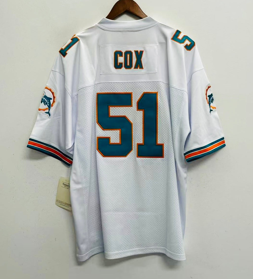 Bryan Cox Miami Dolphins  1994 Mitchell & Ness jersey