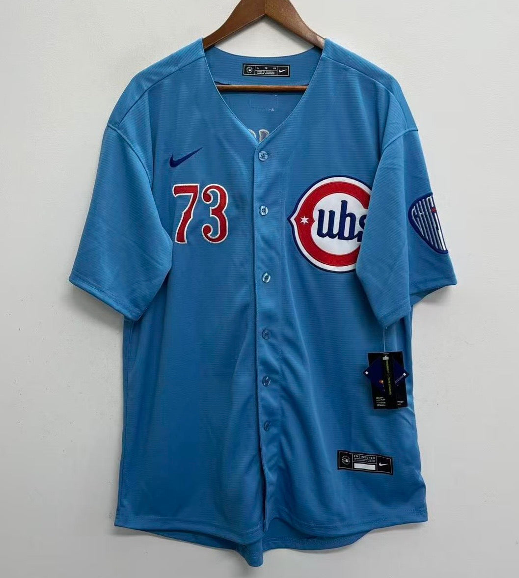 Any Name & Number YOUTH KIDS Chicago Cubs Official MLB  customized Jersey