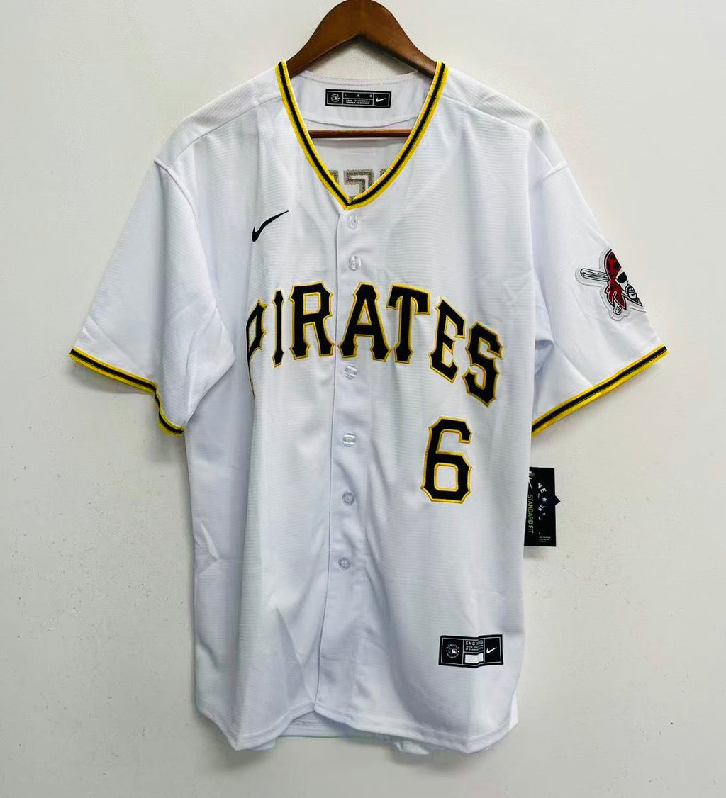 Konnor Griffin Pittsburgh Pirates Official MLB Nike Jersey white
