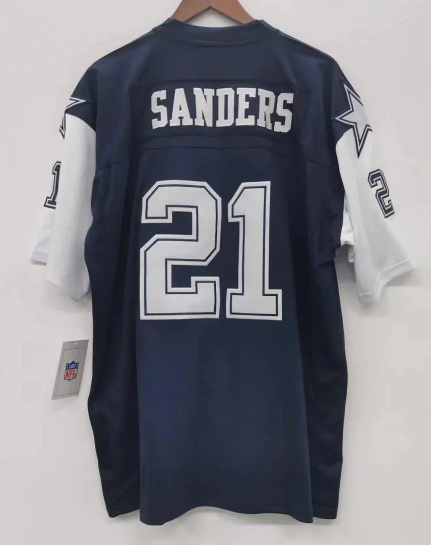 Deion Sanders 1995 Dallas Cowboys Official NFL Jersey Mitchell & Ness