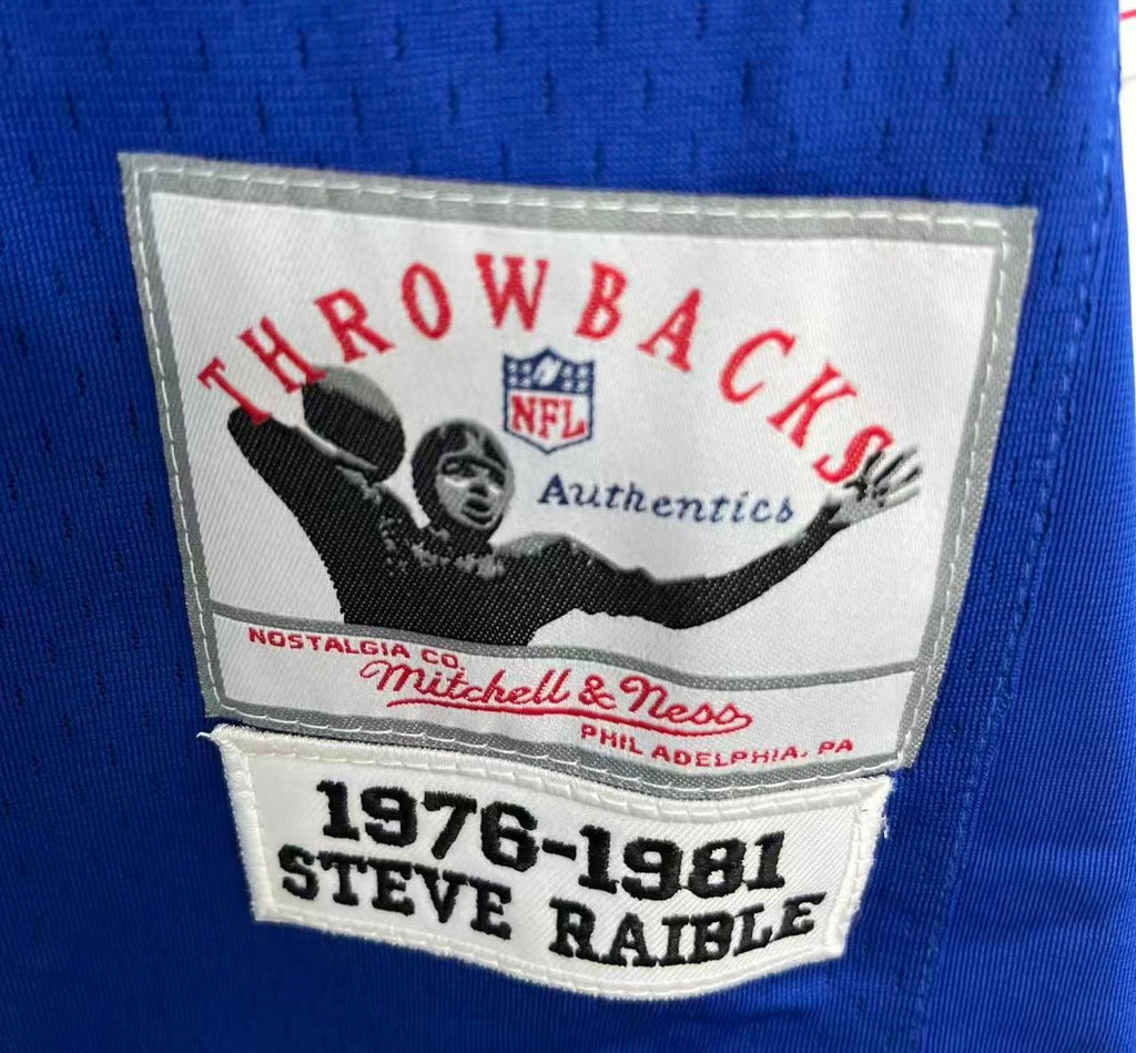 Steve Raible Seattle Seahawks Official NFL Jersey Mitchell & Ness