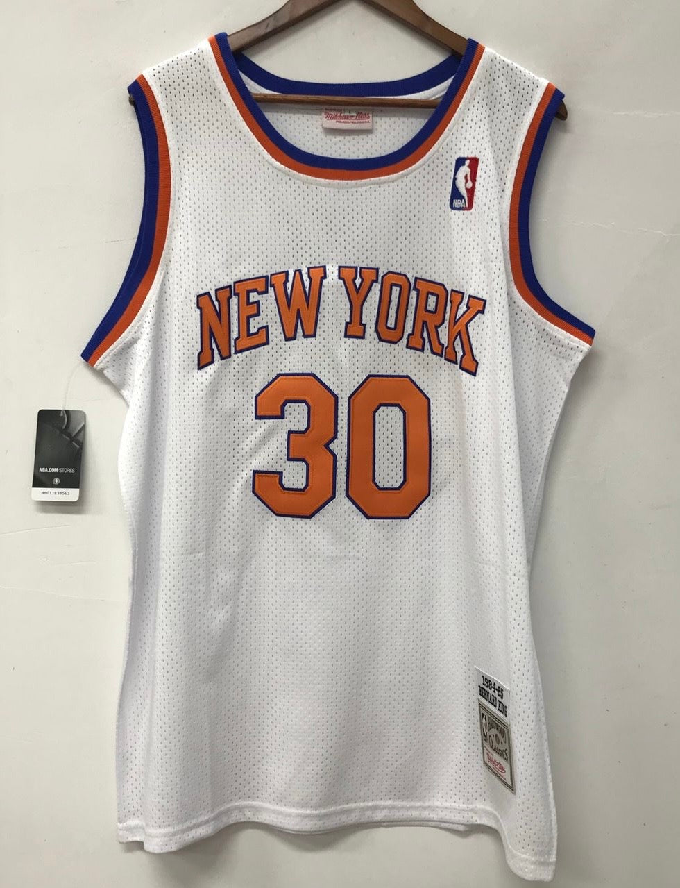 Bernard King New York Knicks Jersey Mitchell & Ness White