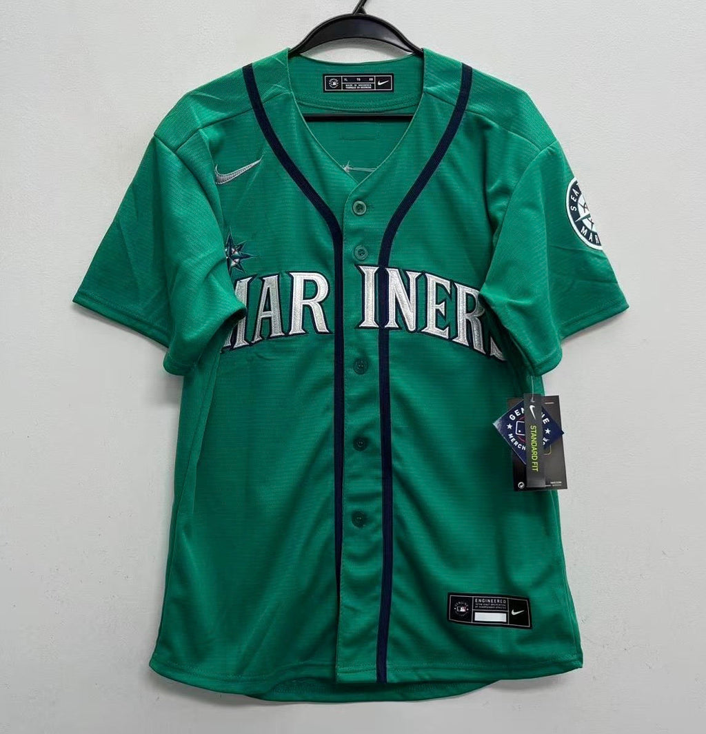 Cal Raleigh YOUTH KIDS Seattle Mariners Official MLB Nike Jersey