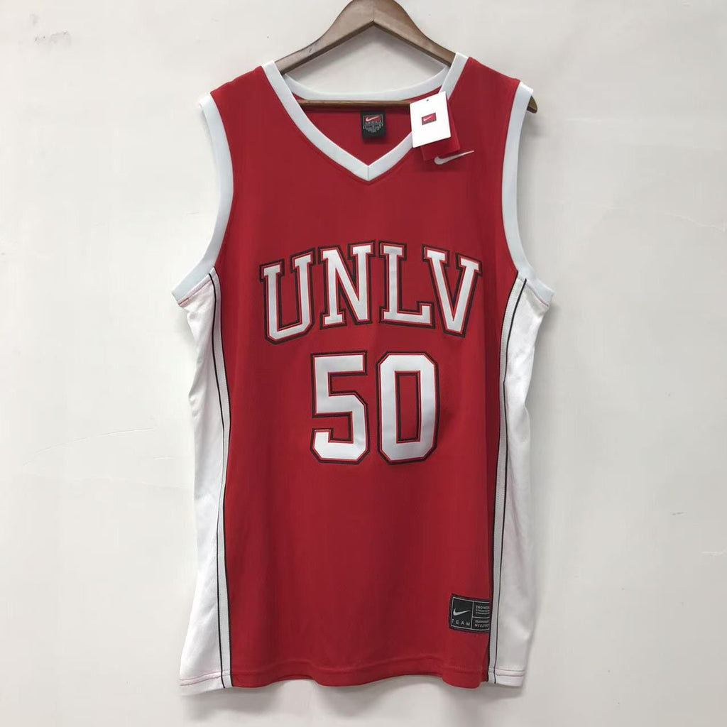 Stacey Augmon UNLV Runnin Rebels Jersey red Nike